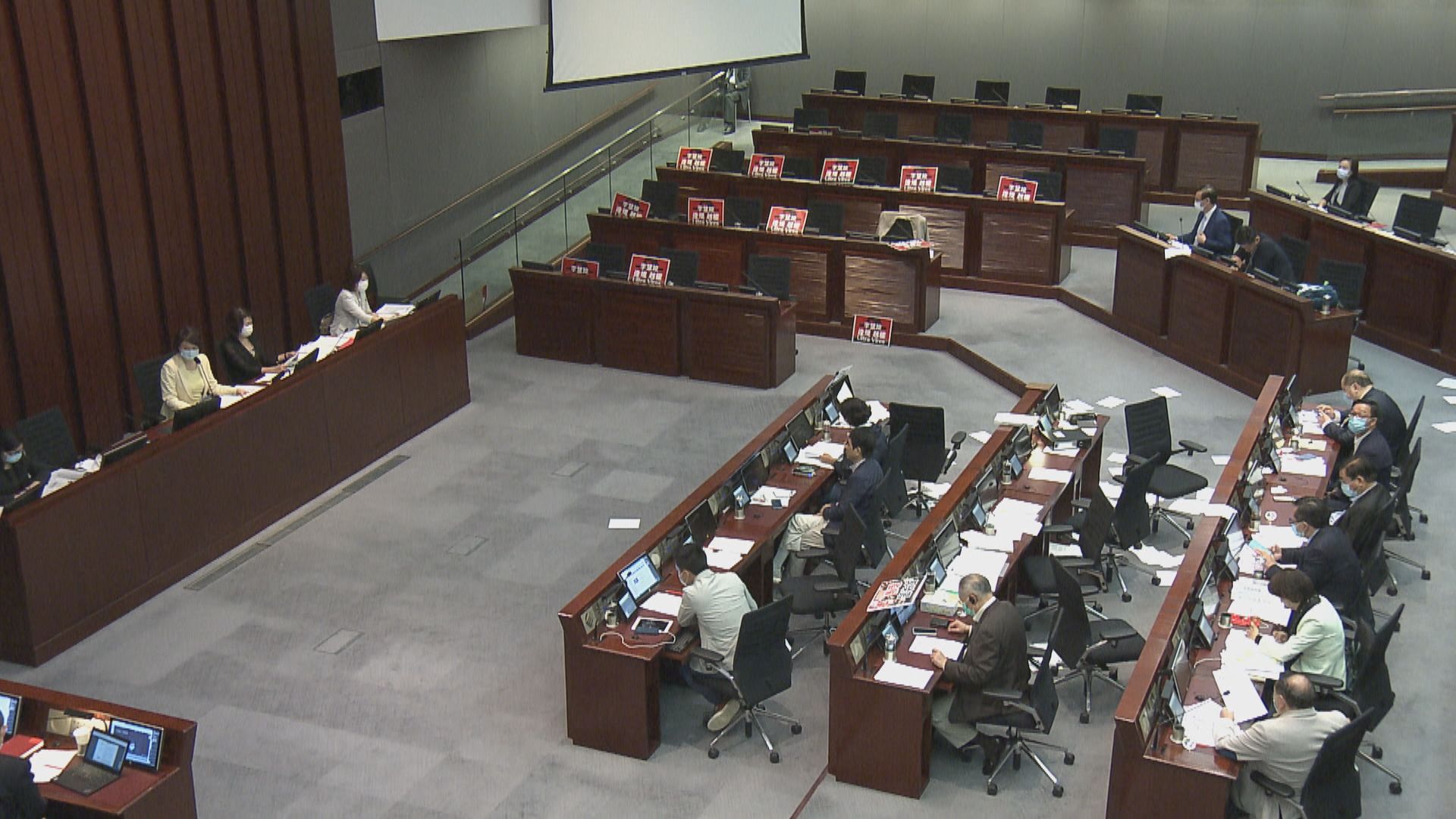 立法會內會李慧琼主持會議　完成處理所有議程