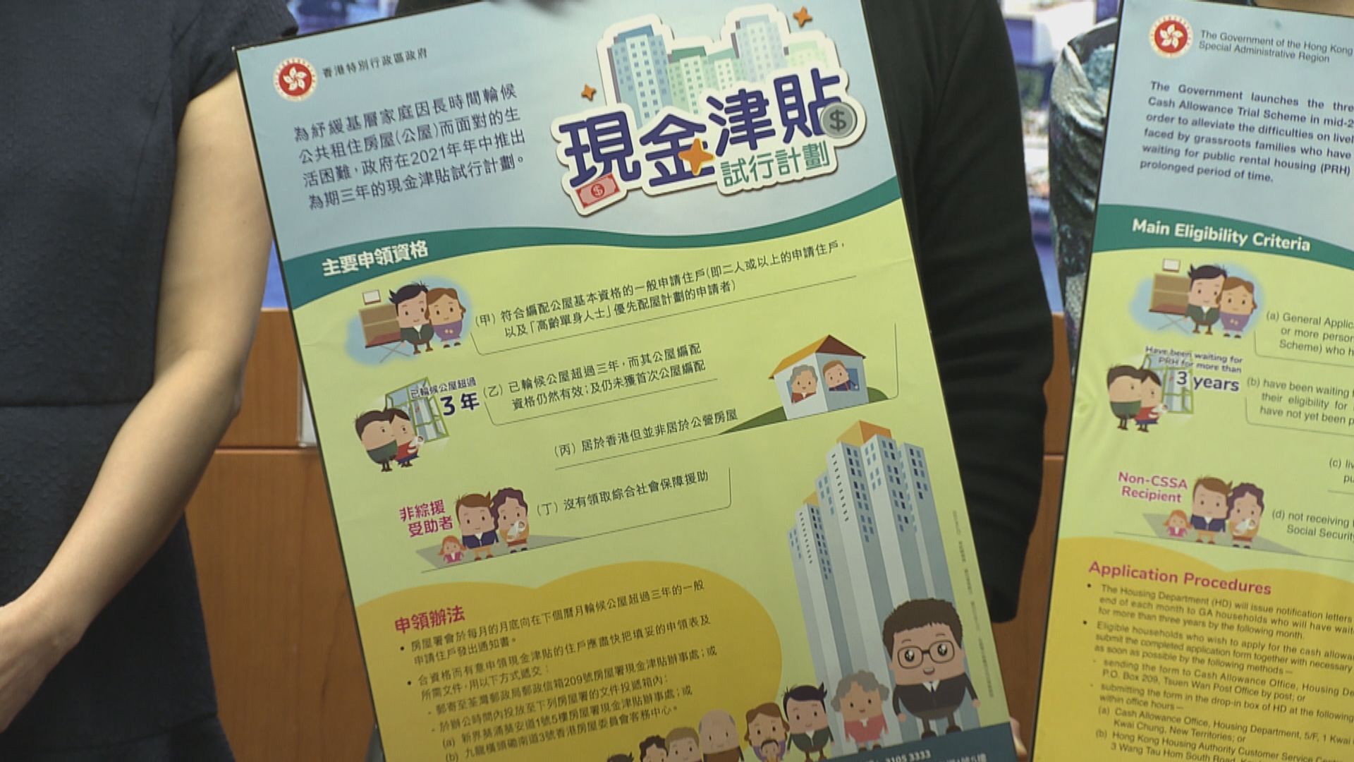 輪候公屋逾三年獲發津貼　一人家庭每月可得一千三百元