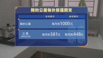 簡約公屋未來五年營運開支約44億元