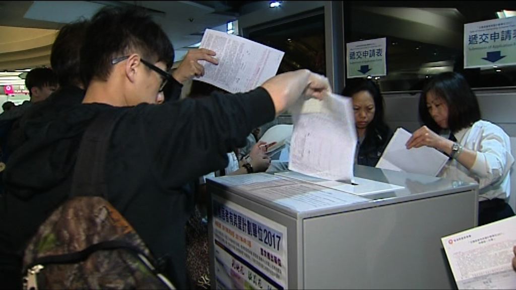 新居屋截止申請　房委會收近八萬份申請