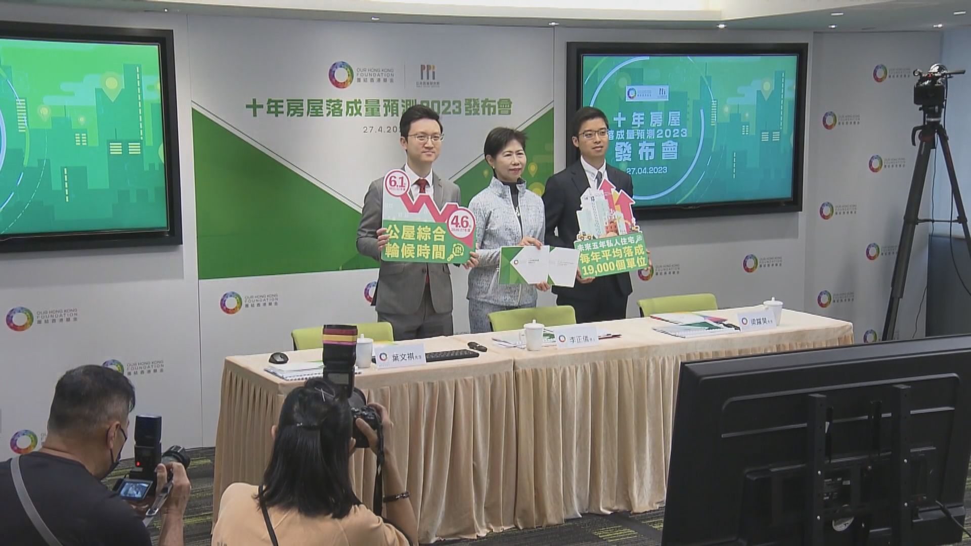 團結香港基金預計　公屋平均輪候時間可縮至4.6年