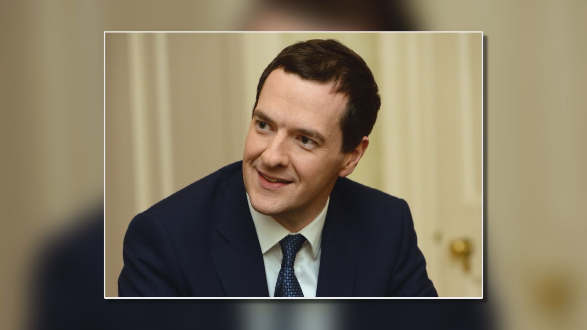 外媒：英國前財相歐思邦入圍滙控主席候選人名單