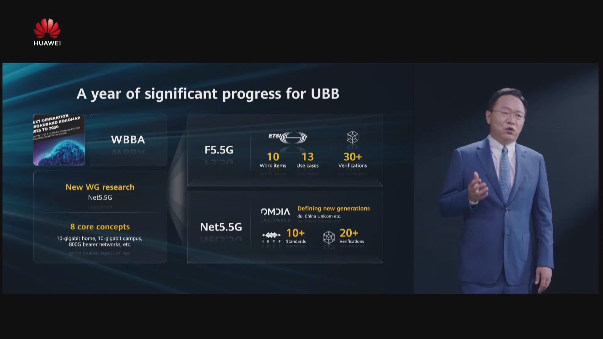 華為發布全球首個5.5G產品解決方案 網速有望比5G快10倍