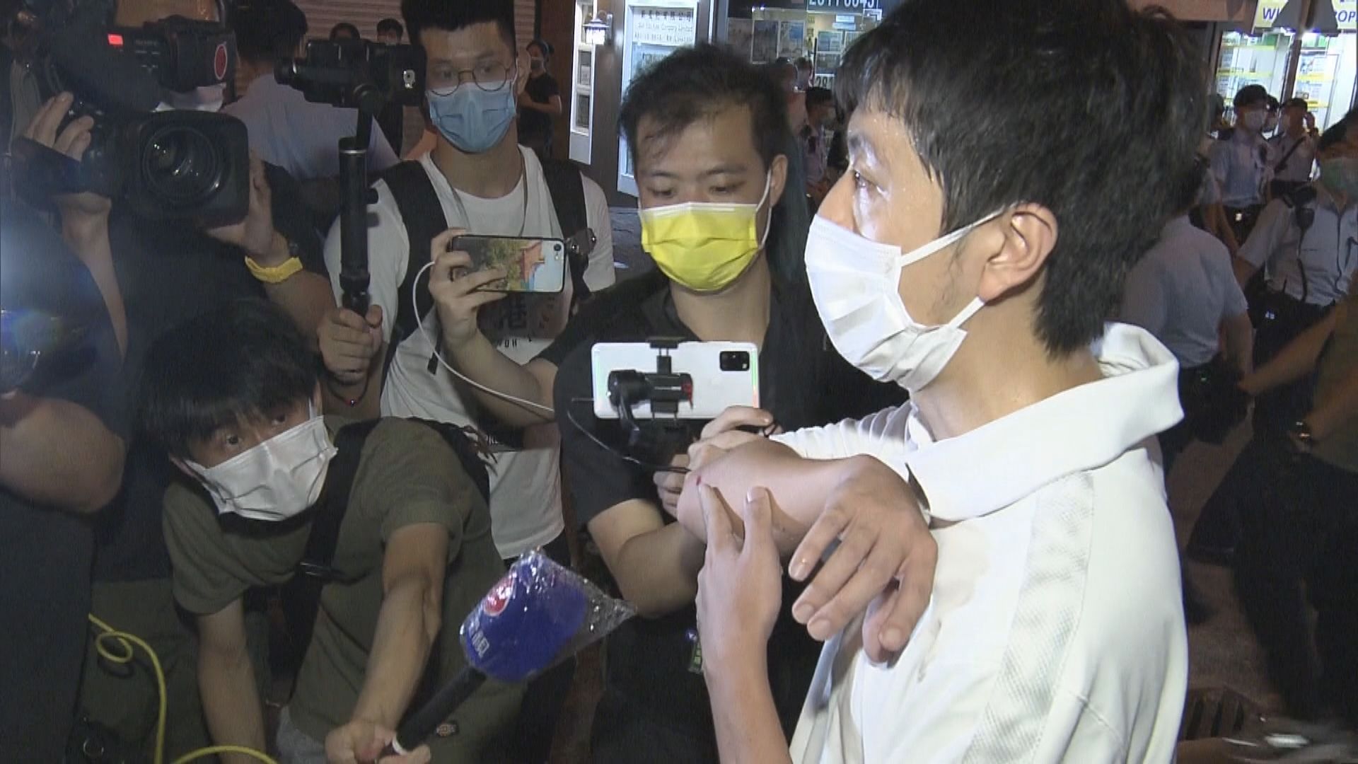 許智峯：警指私家車司機及乘客均為記者　不透露屬哪間報館