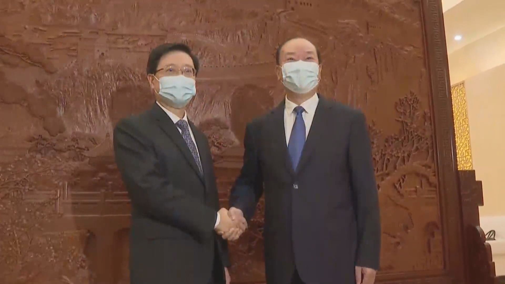 廣東省委書記黃坤明晤港傳媒代表團