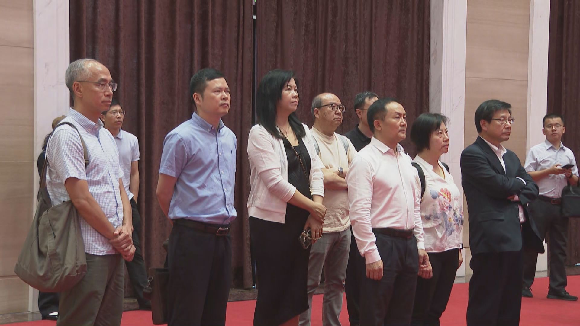 傳媒高層參訪團參觀「八八戰略」20周年展覽