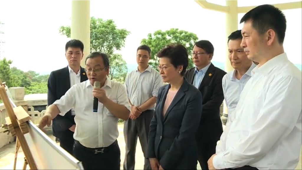林鄭月娥訪惠州及廣州