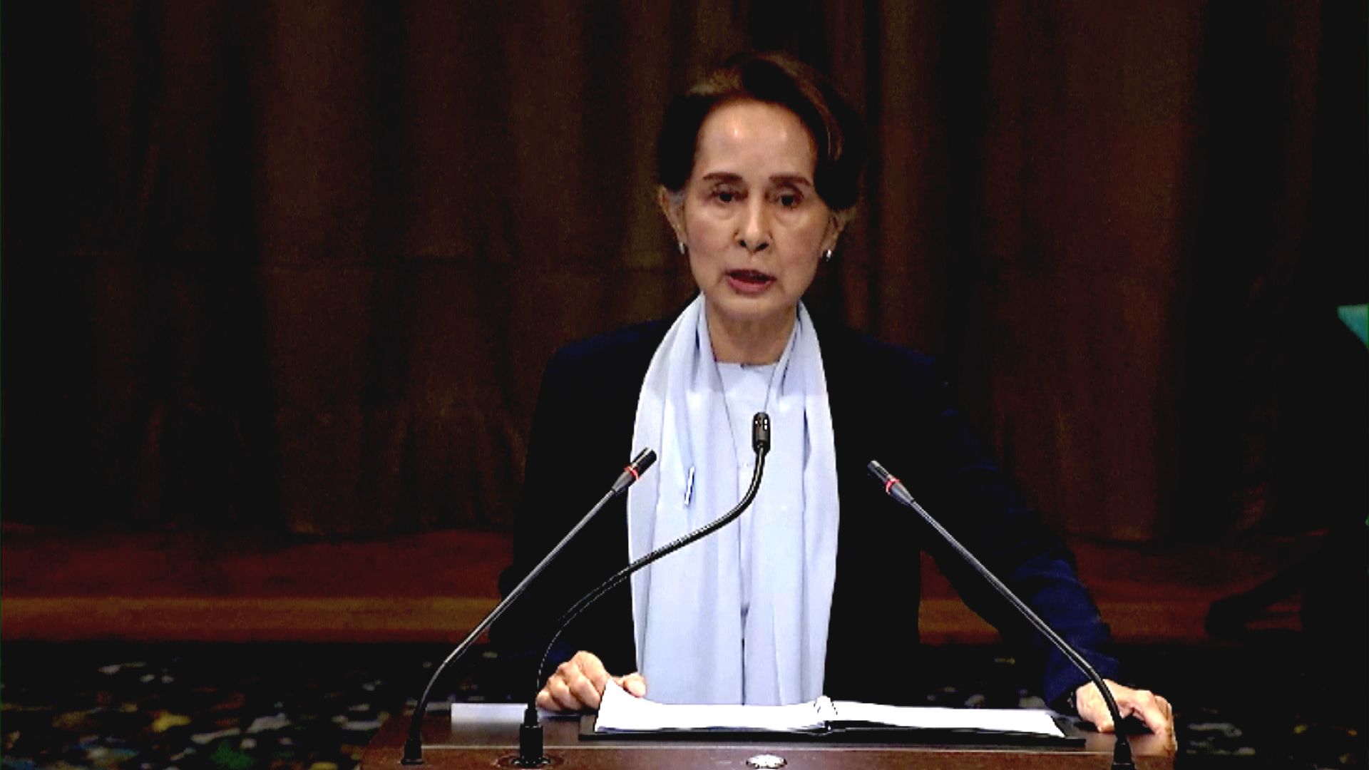 昂山素姬否認緬甸軍方犯下種族滅絕罪行