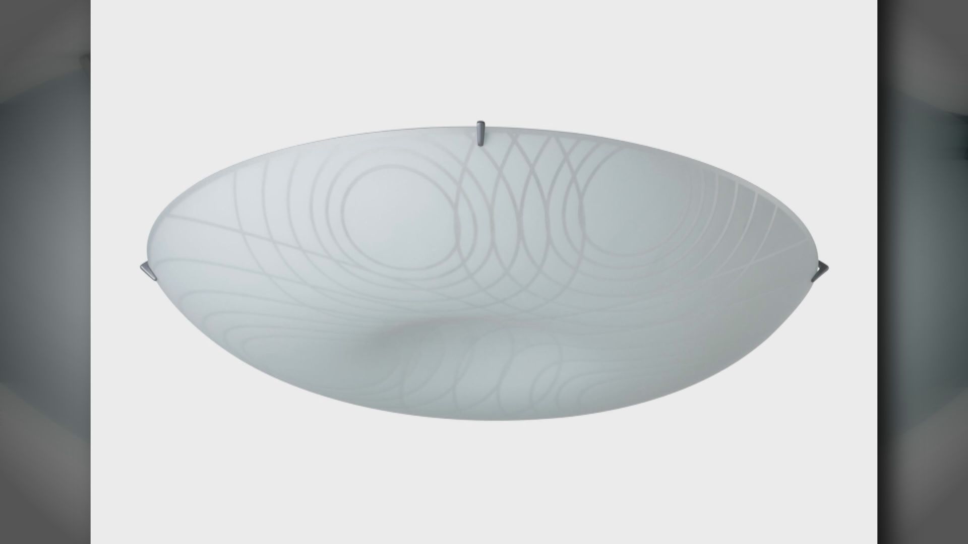 宜家家居回收有掉落風險天花燈