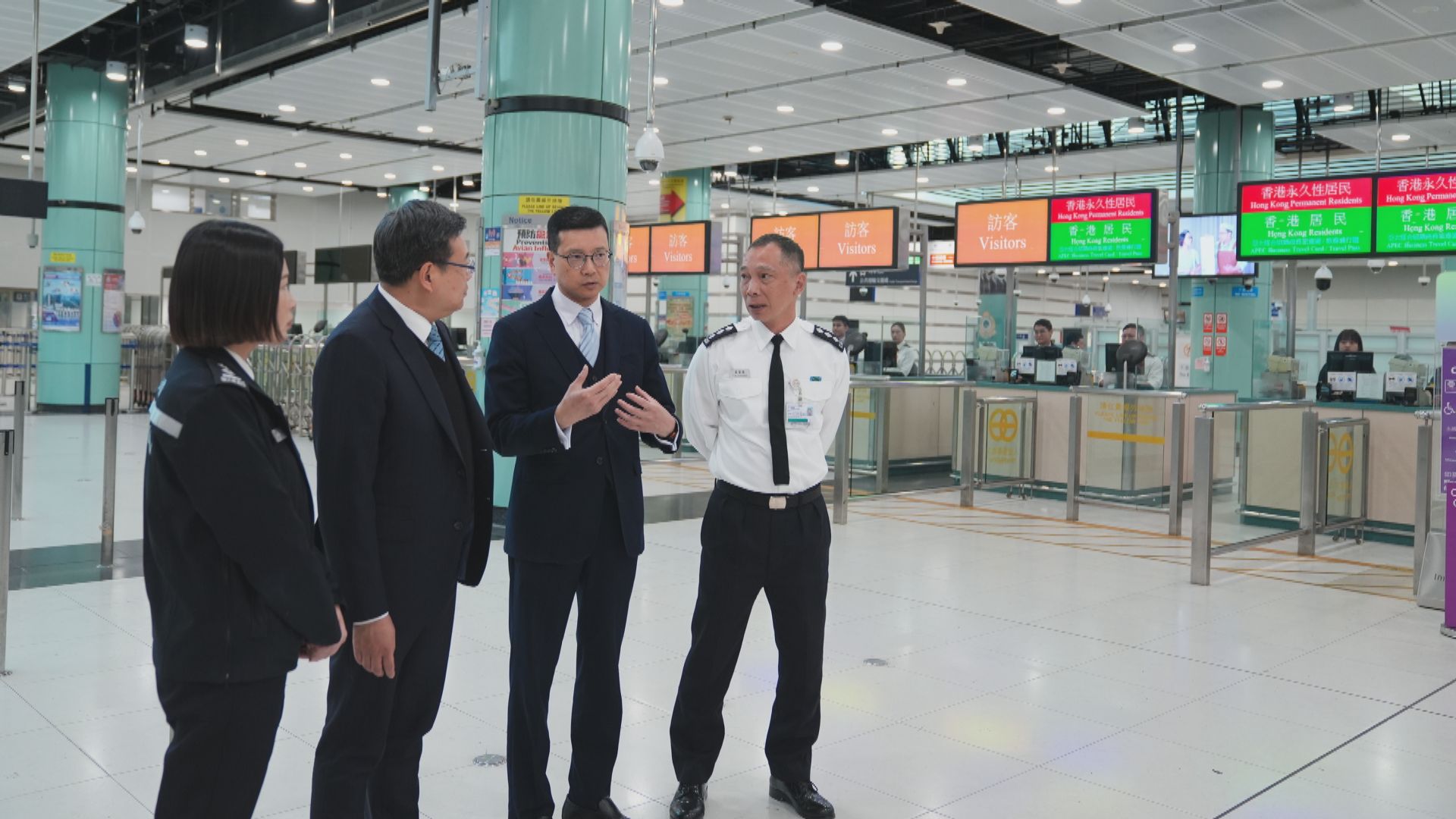 入境處料聖誕新年期間　逾1300萬人次出入香港