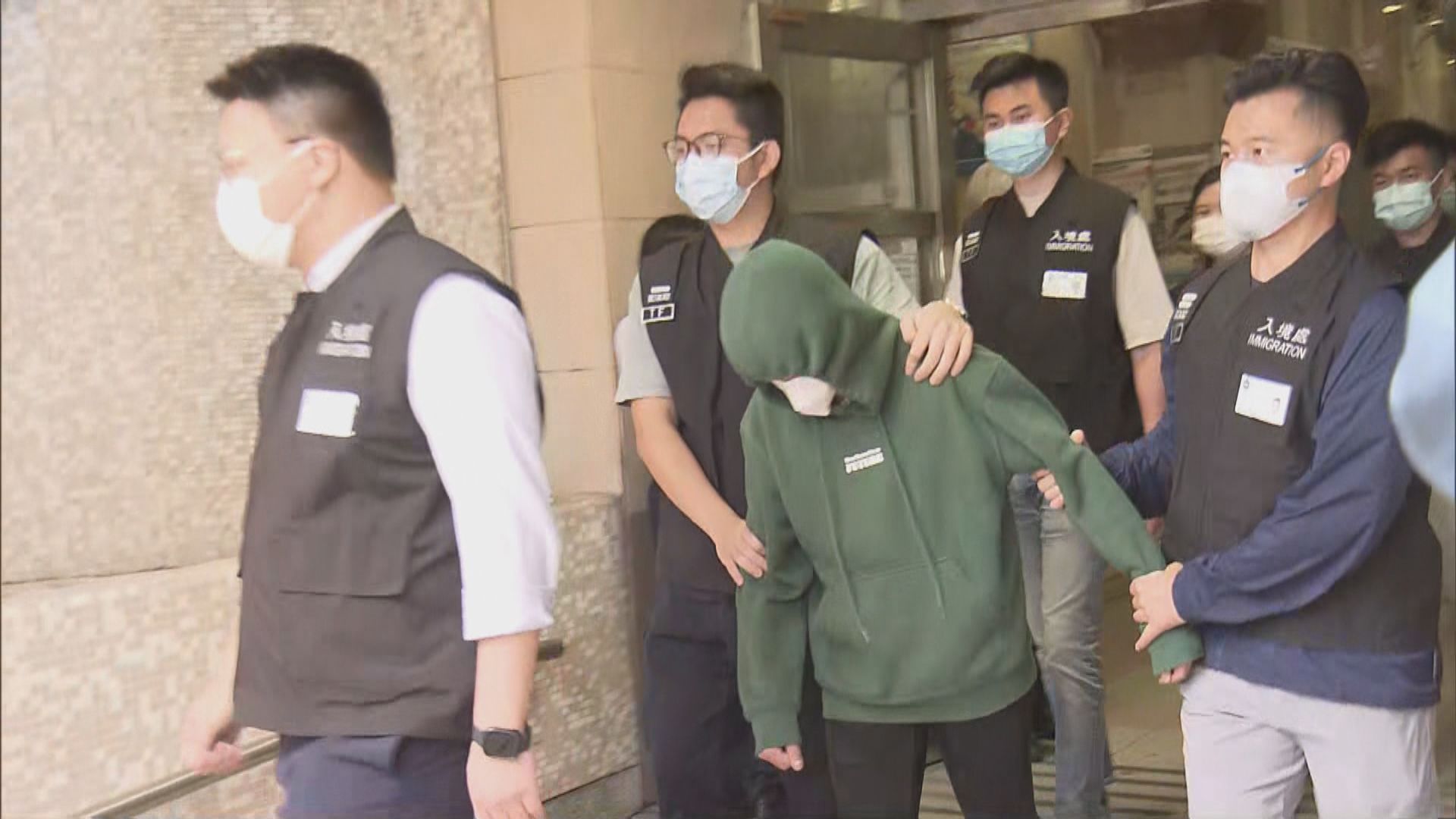 入境處拘2男子　涉轉讓外賣平台帳戶予非法勞工