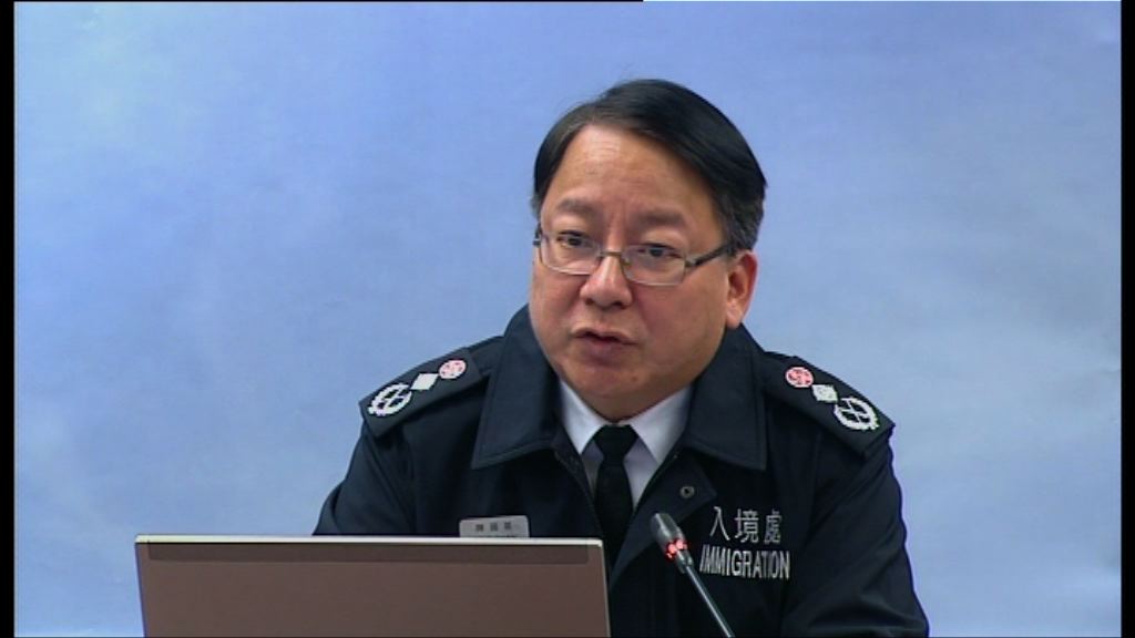 入境處：永久性居民出入香港須使用管制站