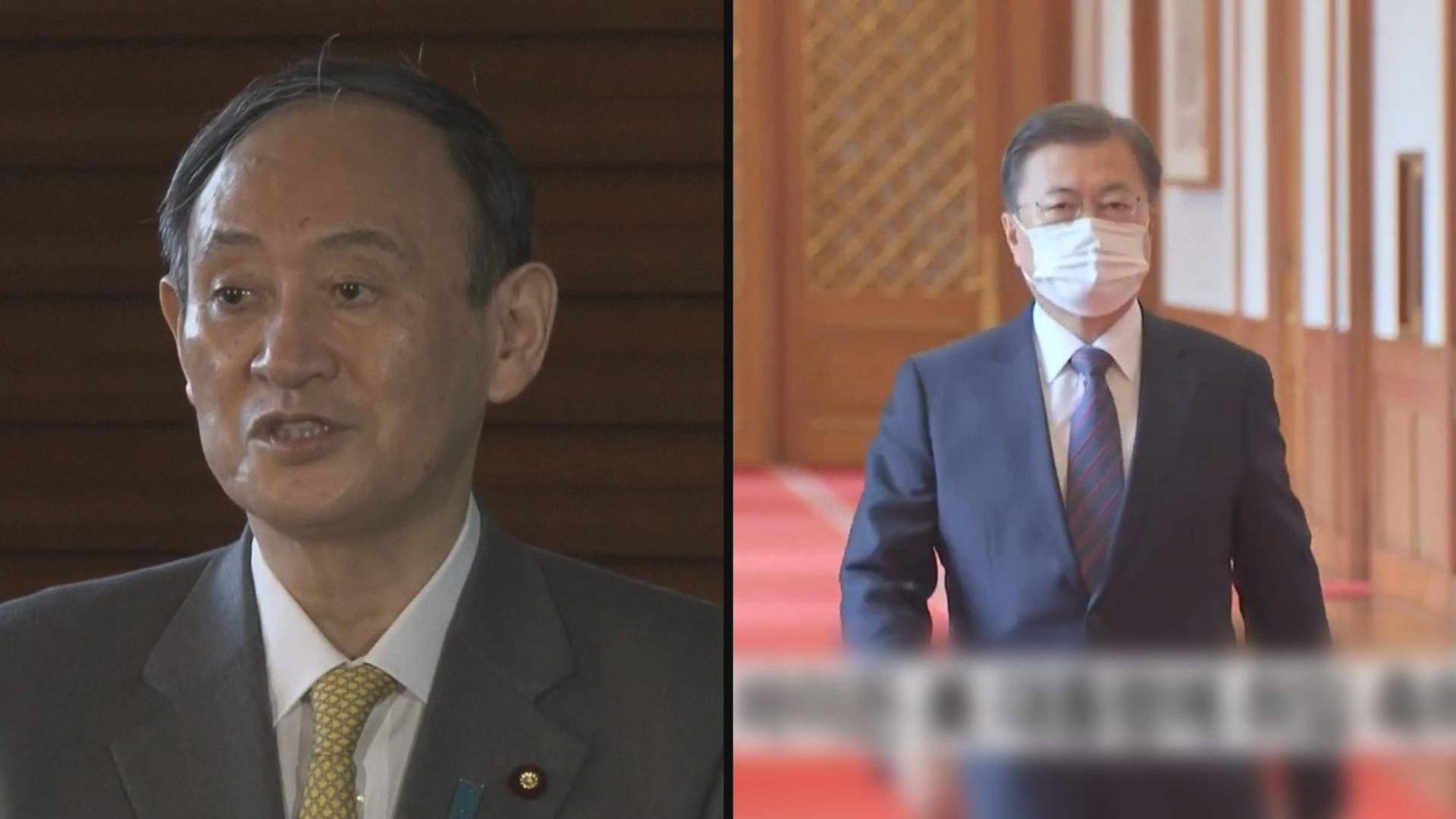 日韓領袖祝賀拜登就任　冀加強同盟關係