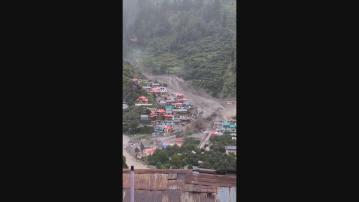 印度北阿坎德邦一村莊遭泥石流侵襲　至少4死50失蹤