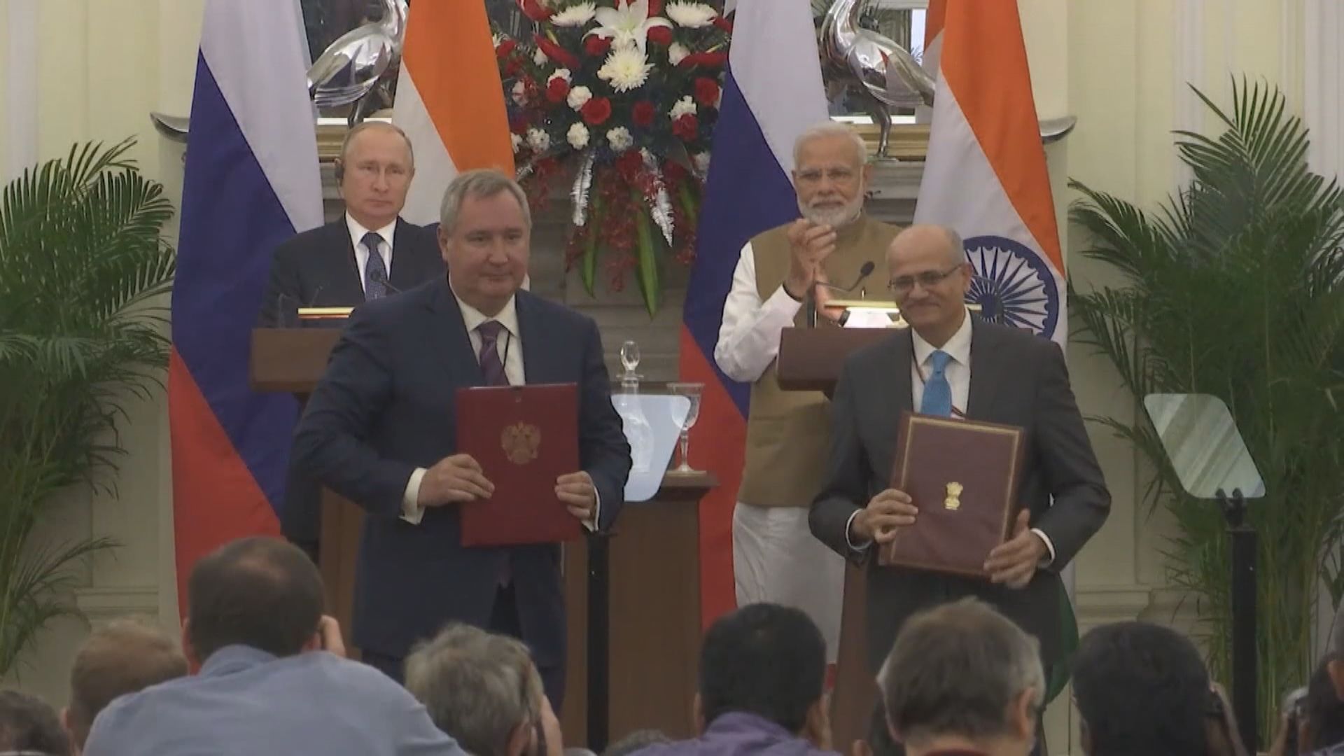 印度向俄羅斯購買S-400防空導彈系統