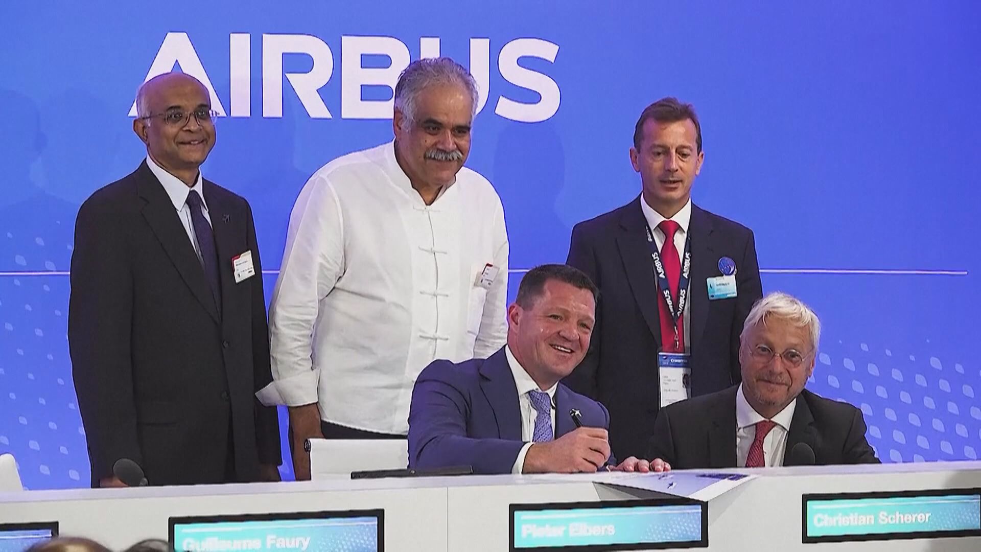 印度IndiGo破紀錄訂購500架空中巴士窄體機