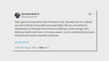 莫迪與盧拉通電話討論應對美國關稅戰