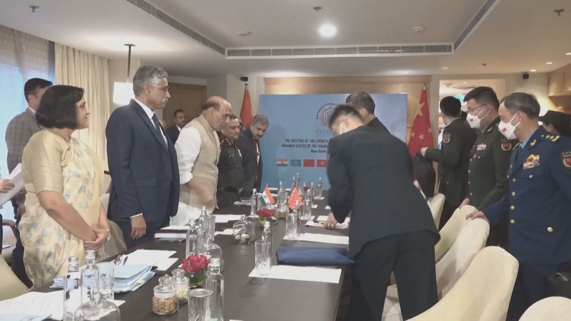 印中防長會晤　討論雙邊關係及邊境形勢發展