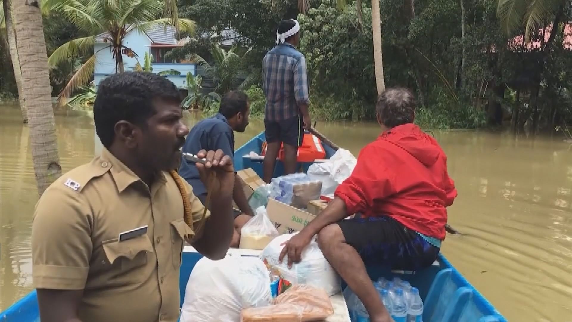 印度南部水災逾370死　營地有水痘患者