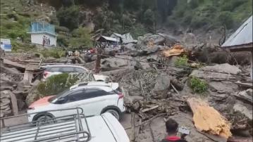 印控克什米爾山洪暴發沖毀村落　死亡人數增至56人