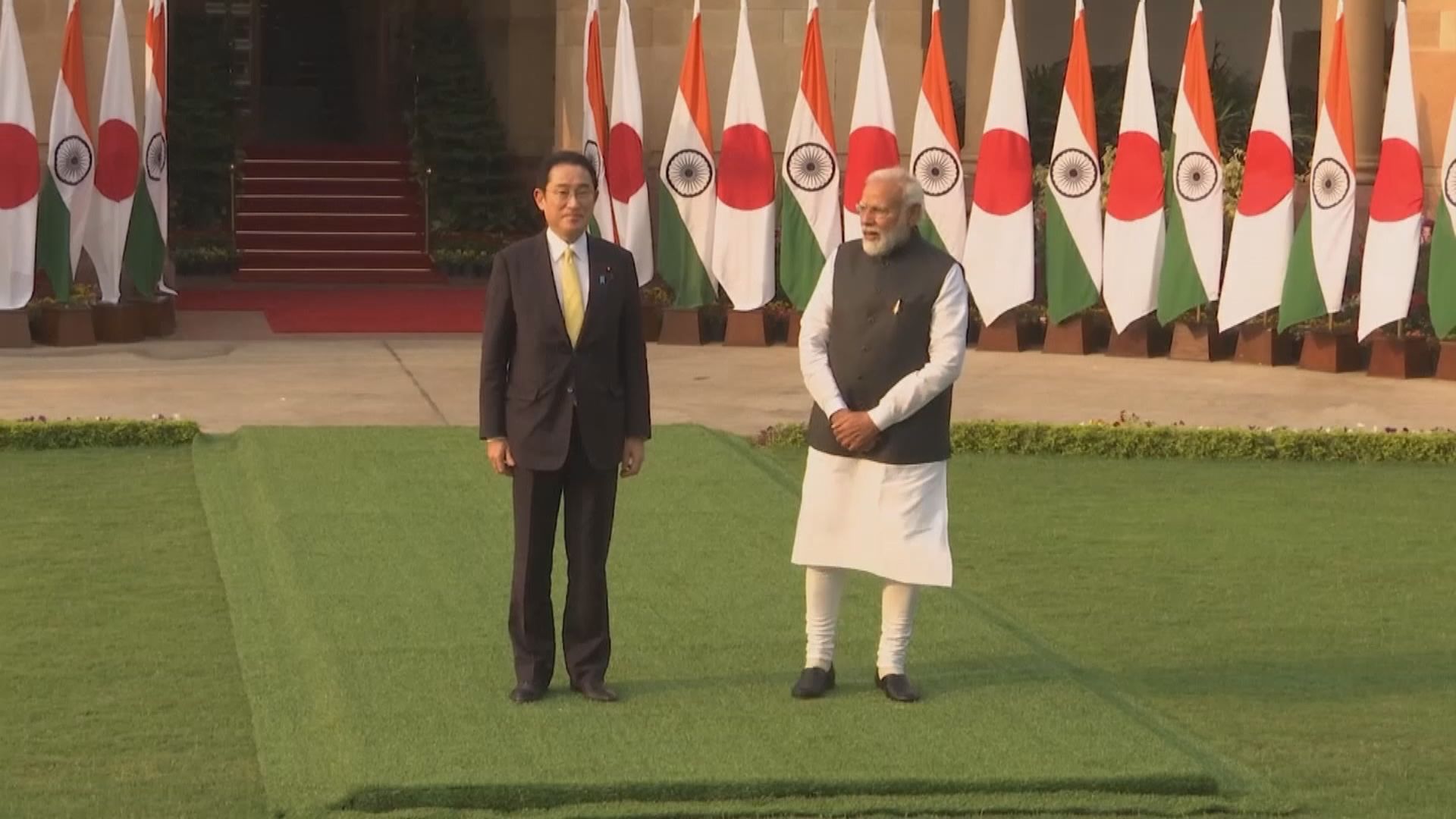 日揆訪印與總理莫迪會談　反對任何地區以武力改變現狀