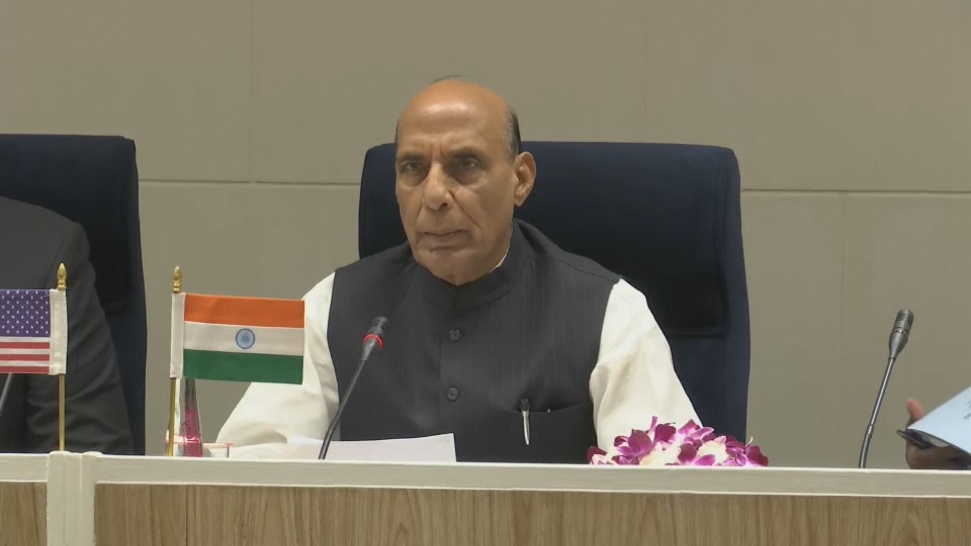 美國防長奧斯汀轉抵印度訪問