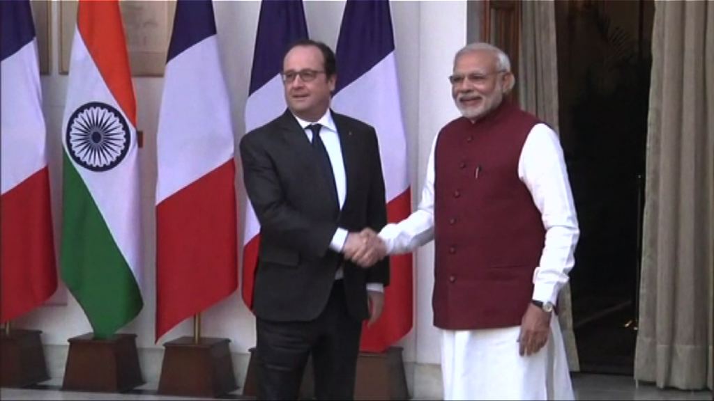 印度落實向法國購買36架戰機