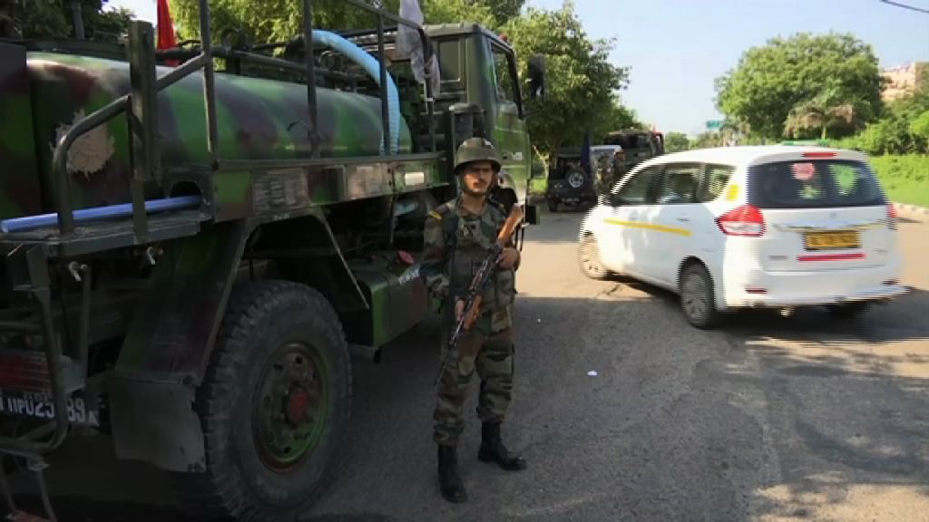 印度北部兩邦騷亂過後氣氛緊張