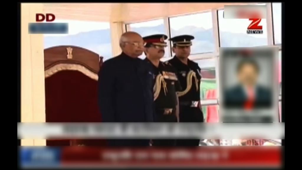 印度總統及陸軍參謀長到訪拉達克