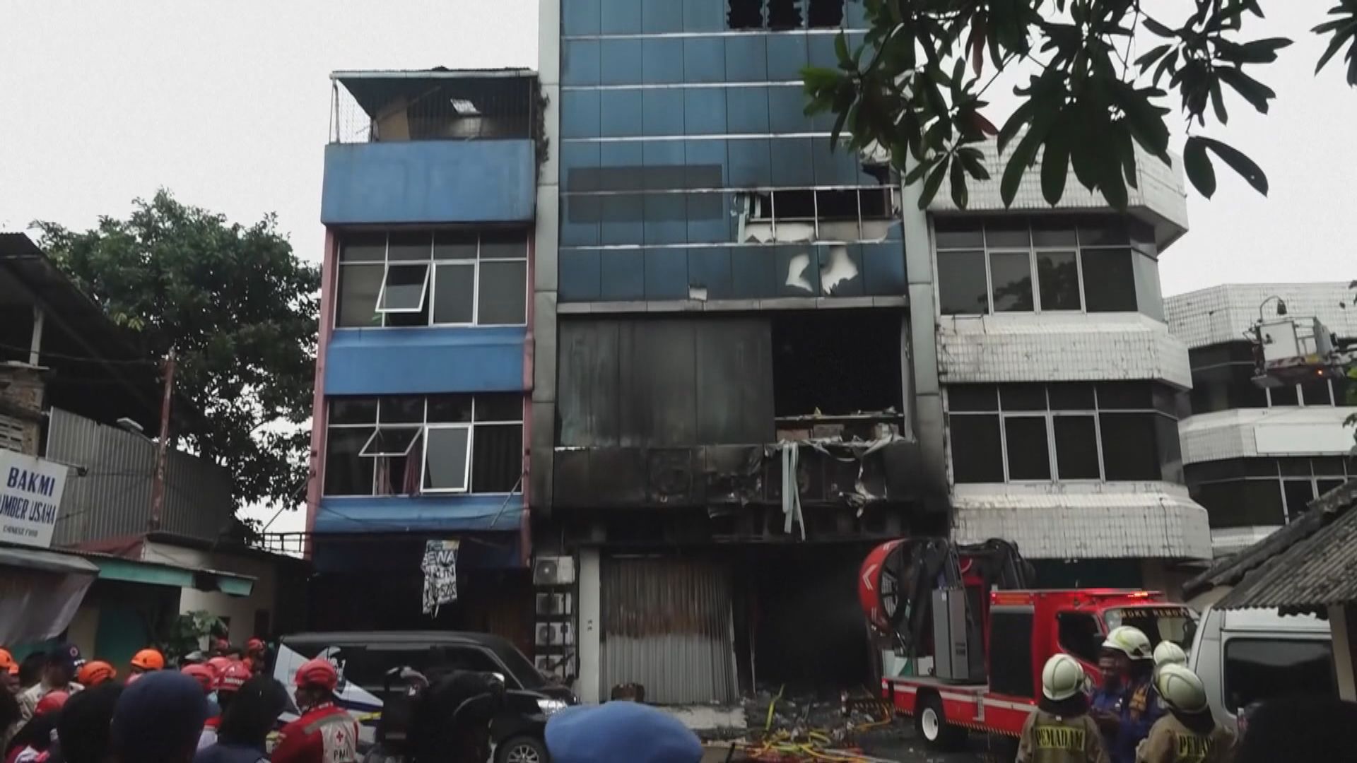 印尼雅加達辦公大樓起火　釀22死