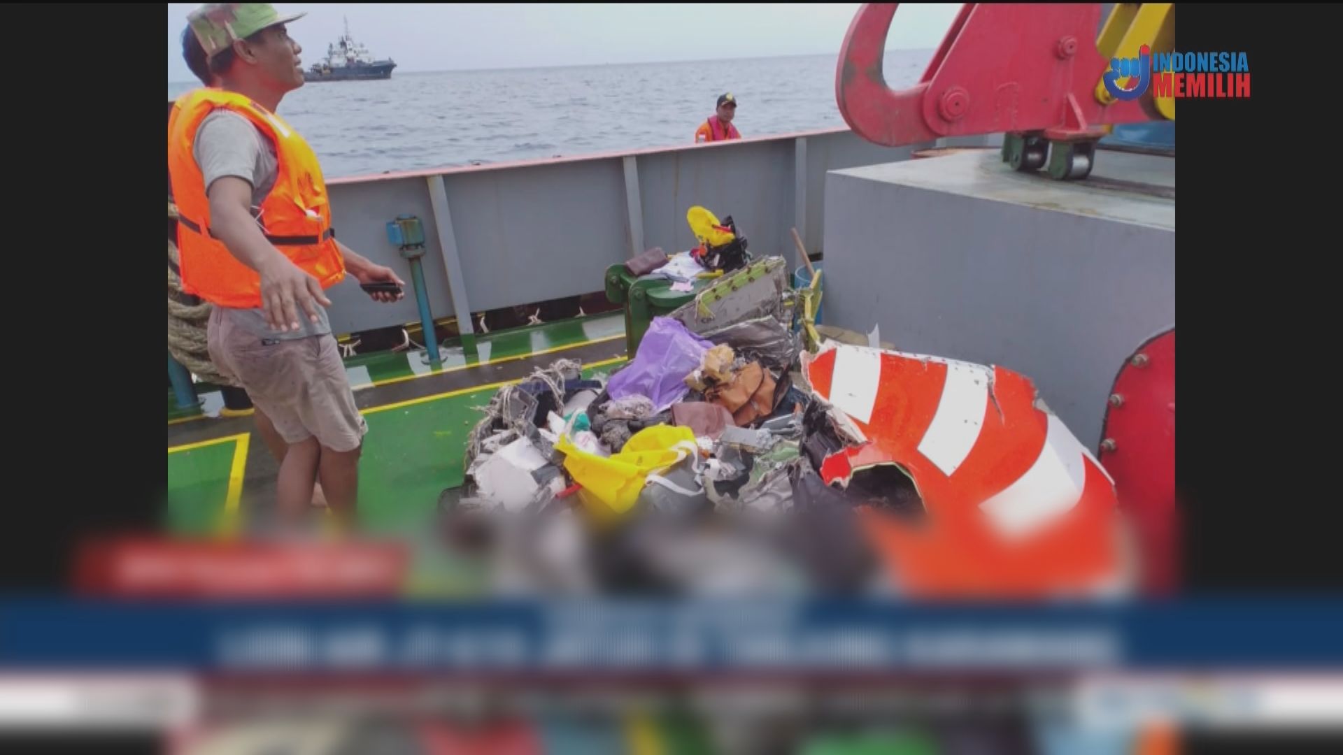 印尼獅航客機墜毀　發現部分遺骸及物品