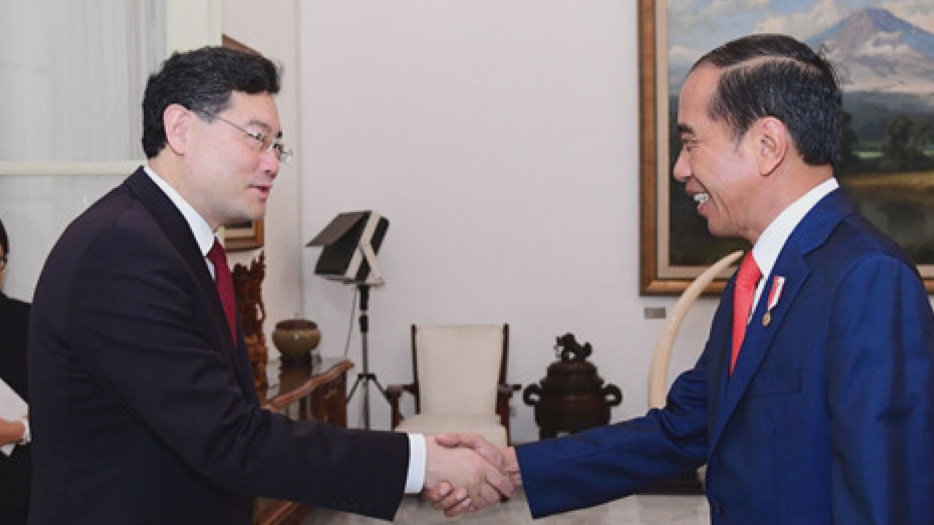 佐科維多多晤秦剛　秦剛指中國與東盟要加強合作