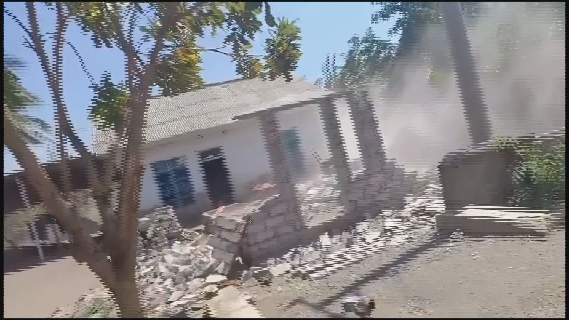 印尼龍目島再發生強烈地震兩死