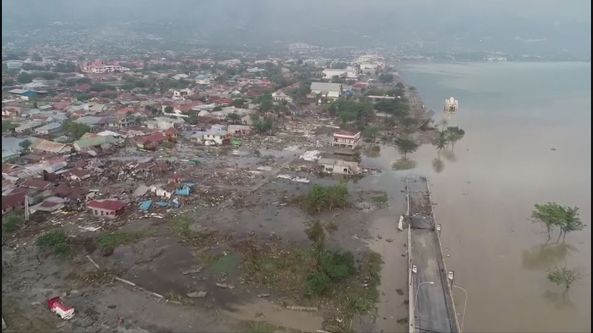 內地媒體：有少數中國人被困印尼災區