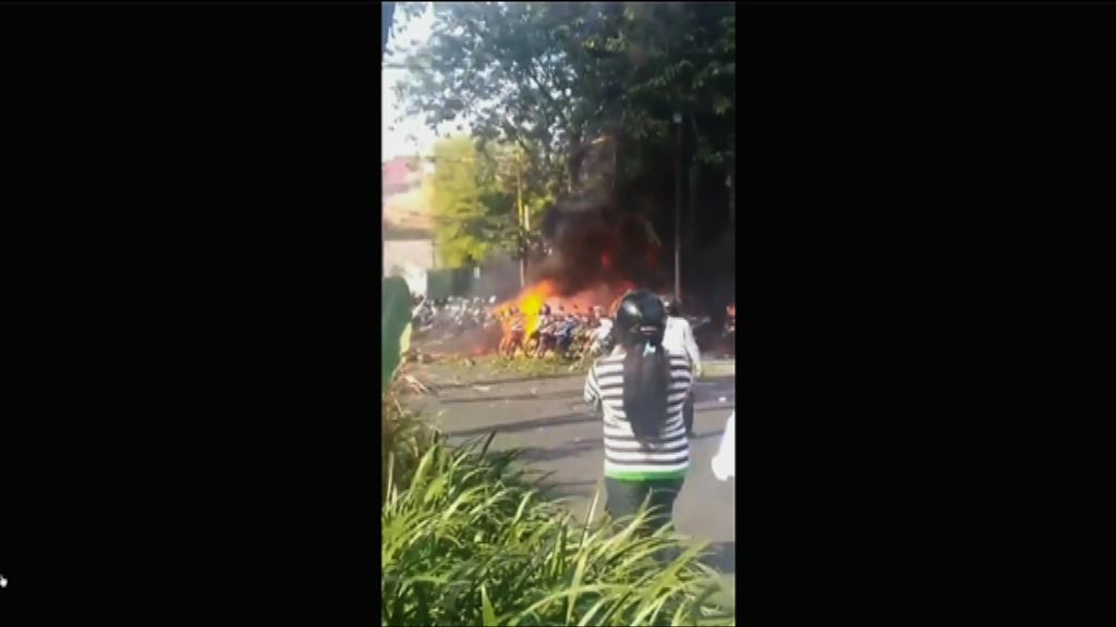 印尼泗水自殺式炸彈襲擊　最少九死四十傷