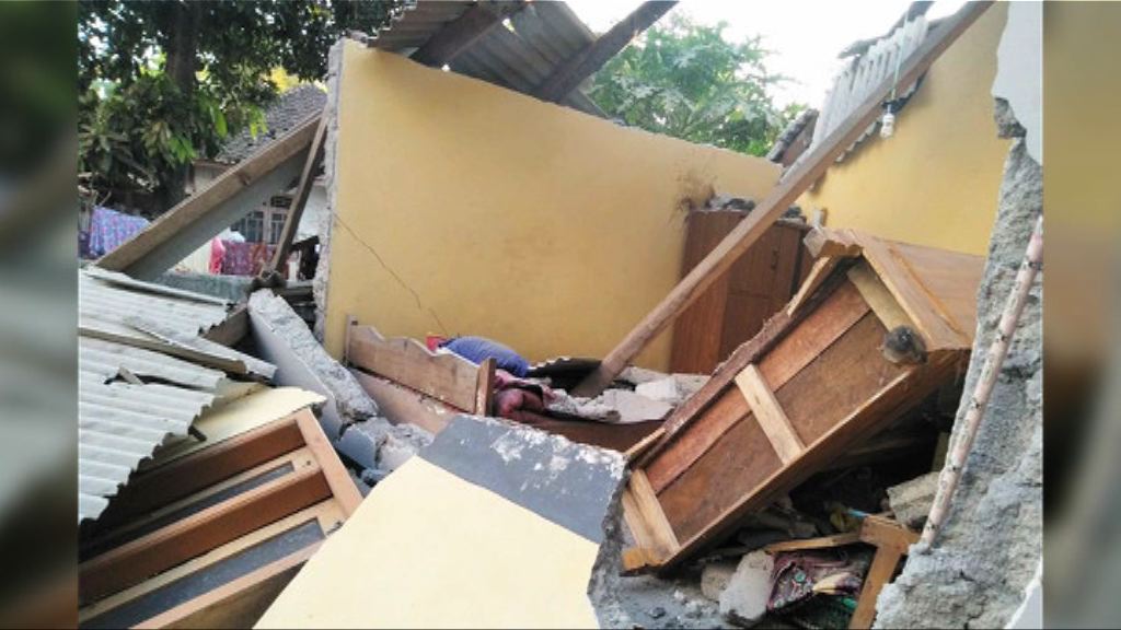 印尼龍目島強烈地震　最少三死