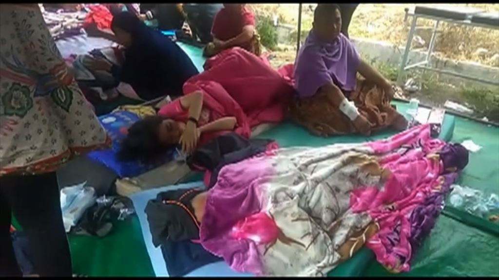 印尼龍目島強烈地震最少14人死亡