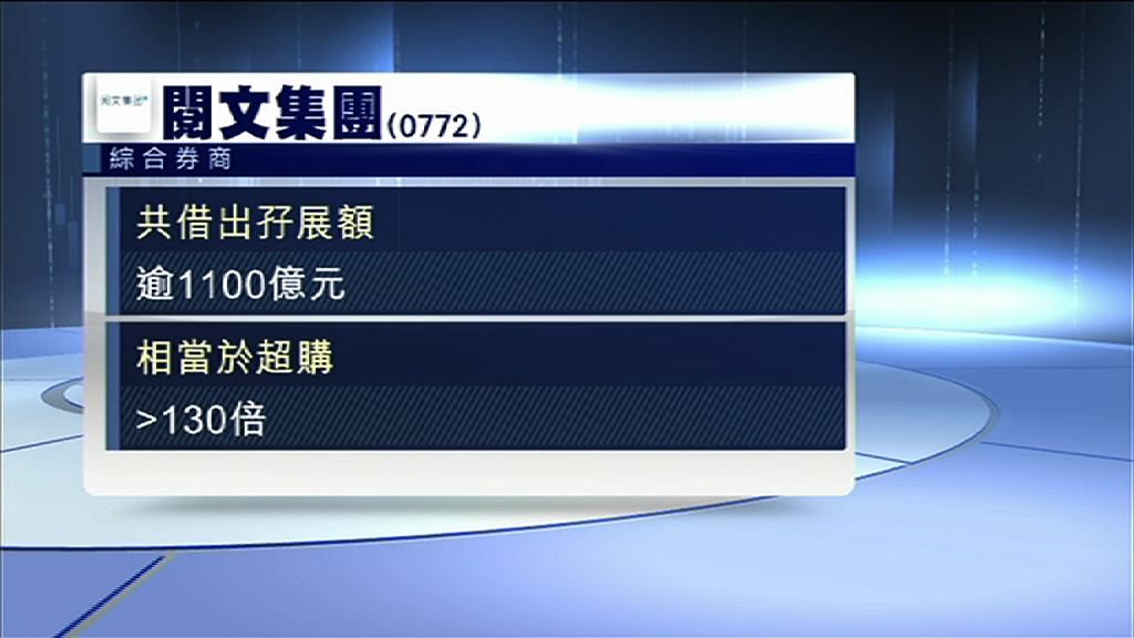 【準「凍資王」有幾爆？】閱文孖展破1100億　超購逾130倍