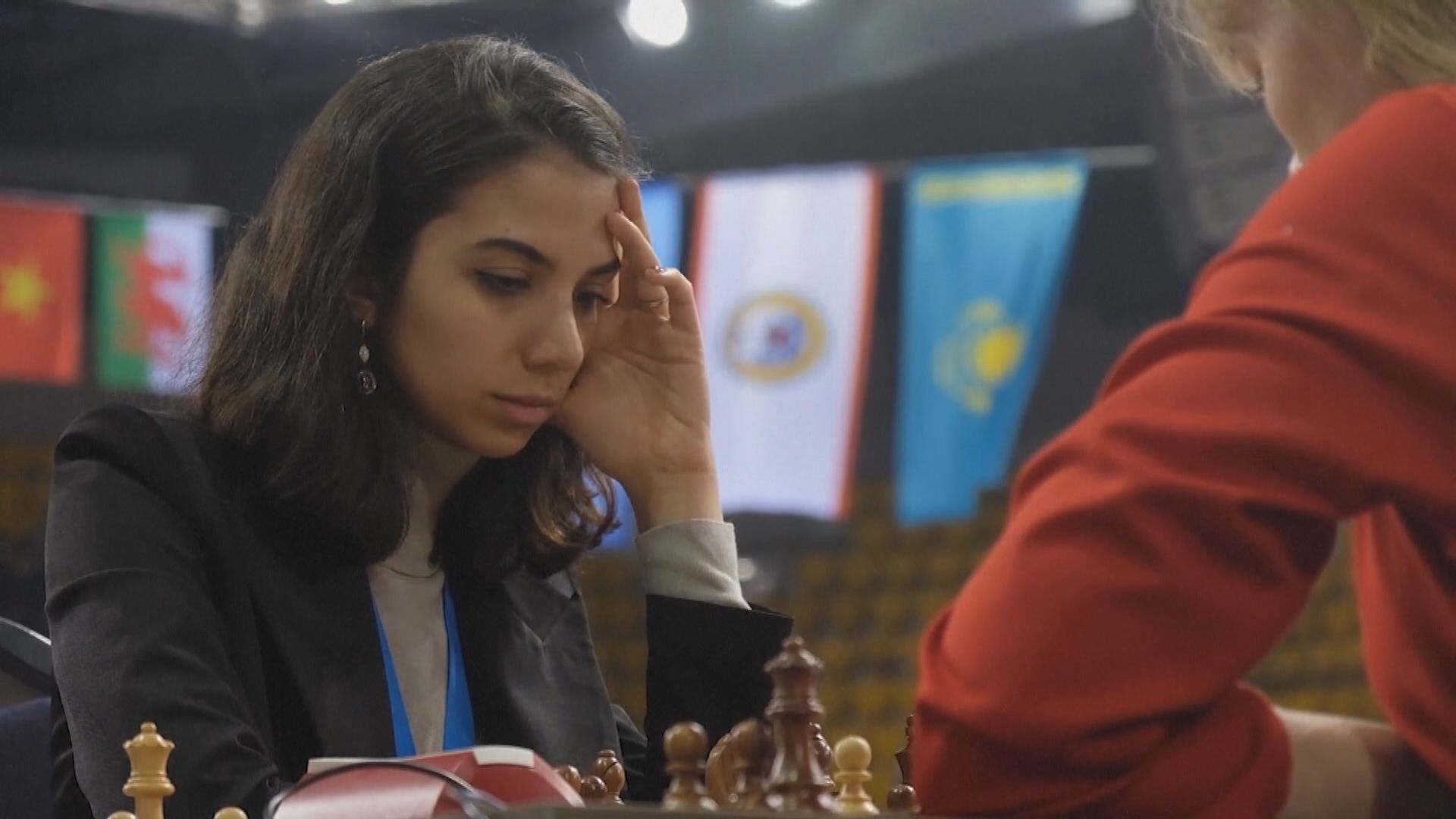 伊朗女棋手不戴頭巾出戰國際賽事