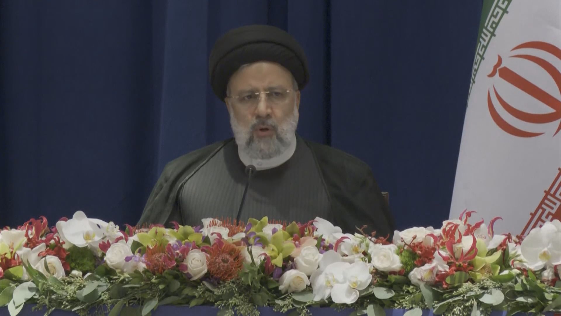 伊朗示威持續　總統萊希表明不能接受搗亂行為