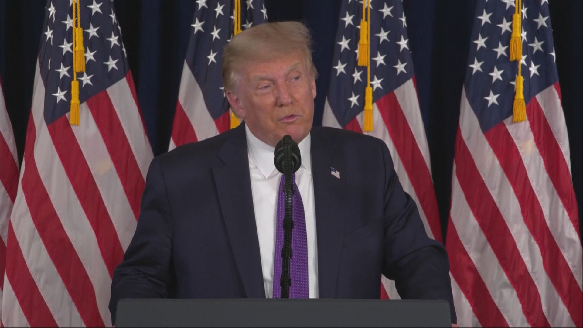 特朗普：不排除對伊朗實施全面制裁