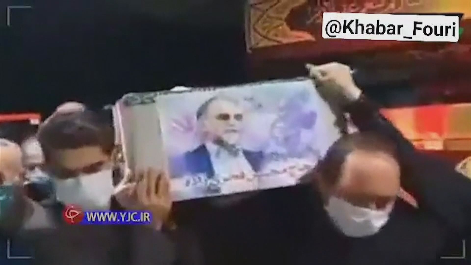 遇襲身亡伊朗核子科學家舉殯