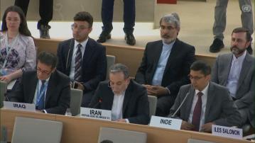 以伊衝突｜伊朗外長在聯合國發言　轟以色列犯下重大戰爭罪行