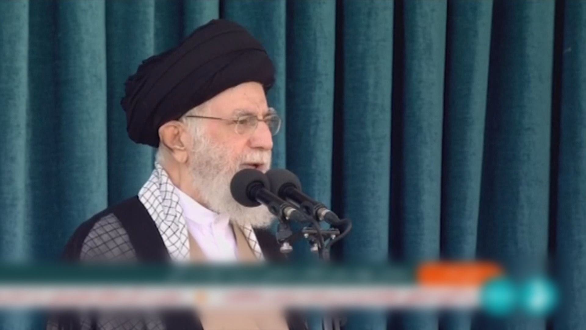 哈梅內伊首次回應示威　指控美以策動騷亂