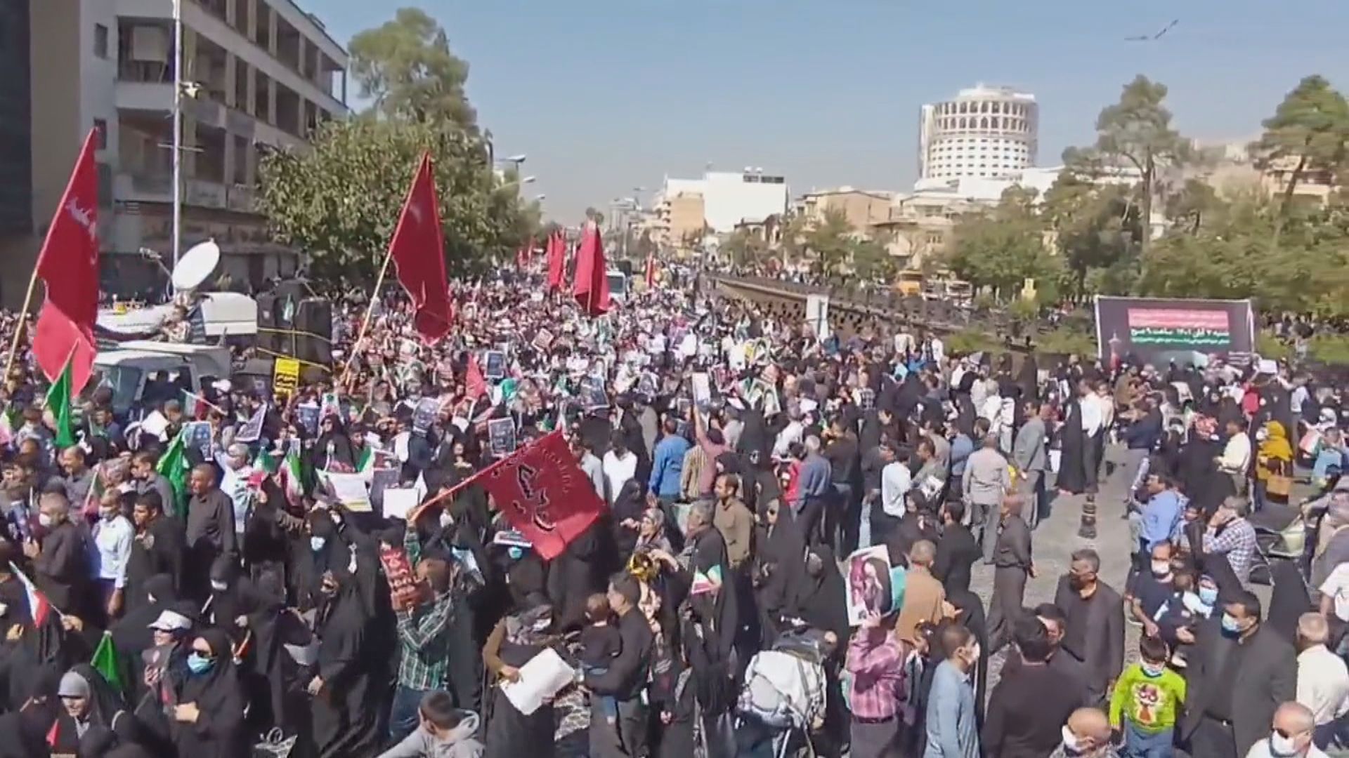 伊朗革命衛隊警告示威者周六是最後上街示威日子