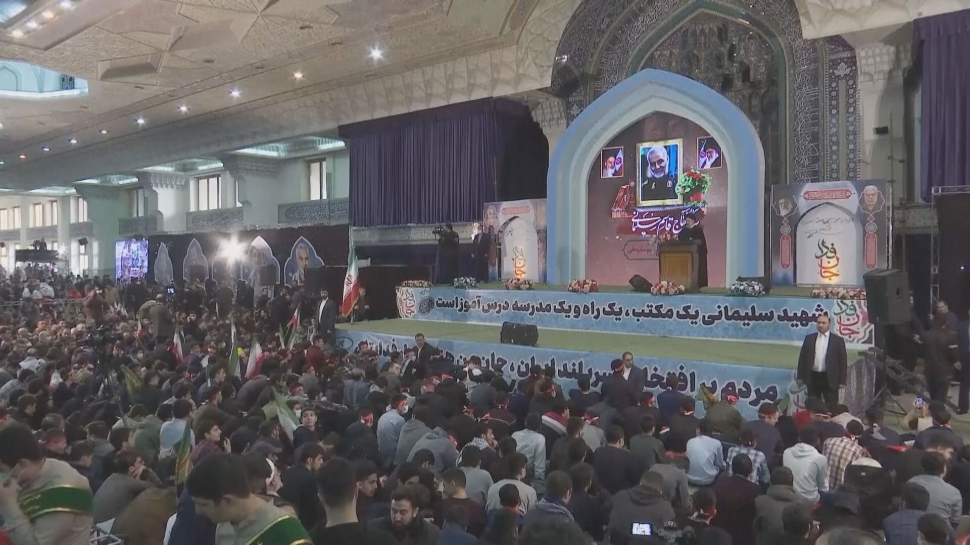 伊朗紀念蘇萊曼尼遭美軍擊殺三周年