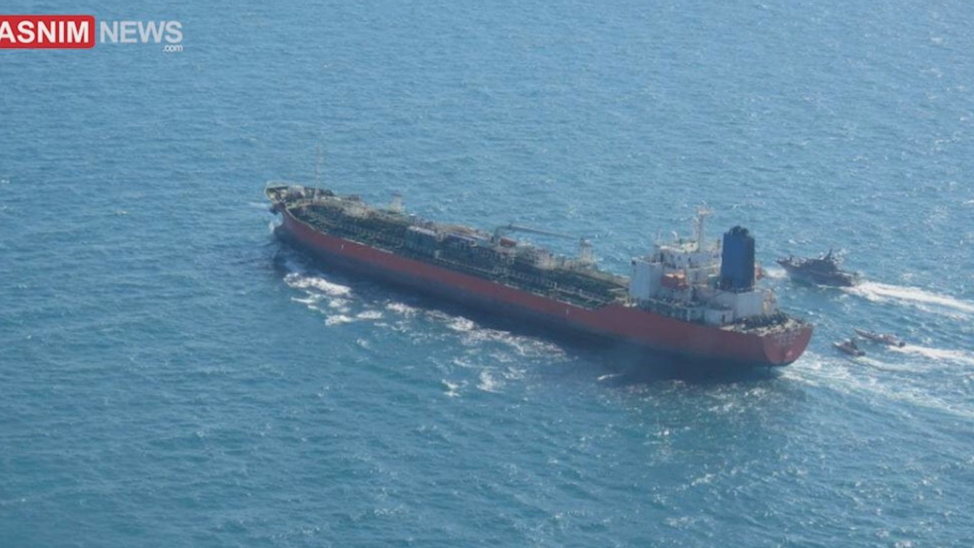 伊朗扣押一艘南韓運油輪