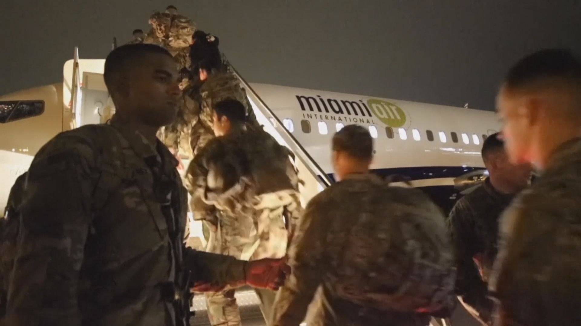 美軍陸續增兵應對中東局勢