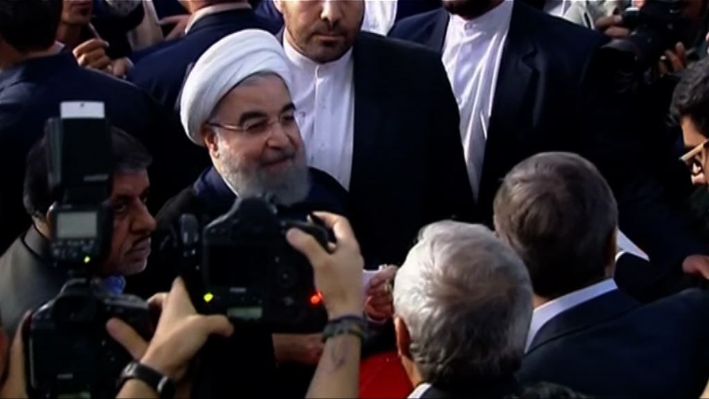 伊朗總統魯哈尼成功連任