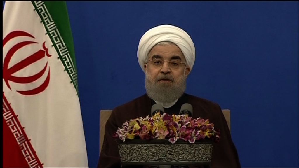 伊朗總統選舉魯哈尼成功連任